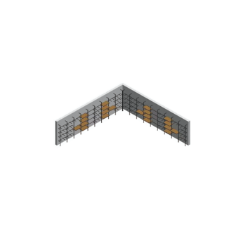 Επιτοίχια ραφιέρα 12