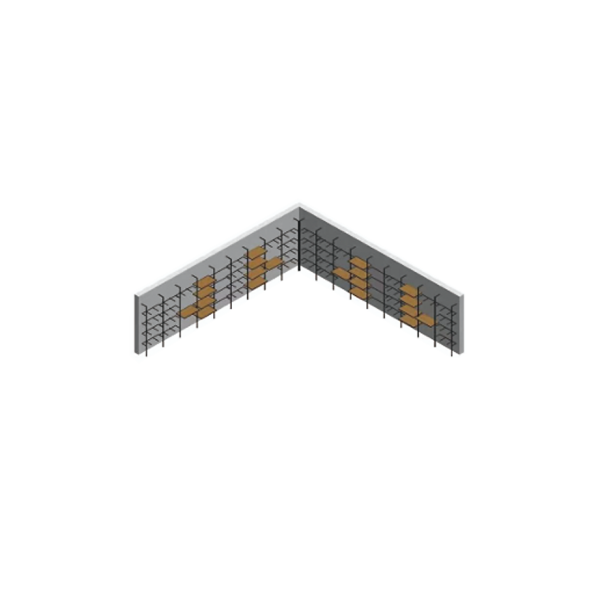 Επιτοίχια ραφιέρα 12